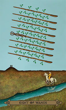 Eight of Wands