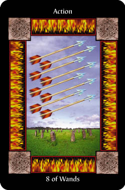 8 of Wands