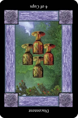 six of cups reversed