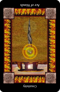Ace of Wands - Reversed