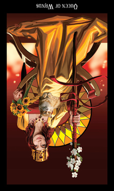 Queen of Wands - Reversed